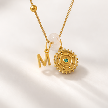 Load image into Gallery viewer, Natural stone donut beads
