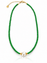 Load image into Gallery viewer, Freshwater Pearl | Miyuki Seed Bead Necklace
