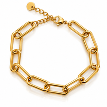 Load image into Gallery viewer, Paperclip Bracelet Base Chain
