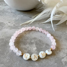 Load image into Gallery viewer, Semi Precious Stone “Mama” “Mum” Bracelets
