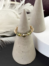 Load image into Gallery viewer, Cubic Zirconia Beaded Stretch Ring
