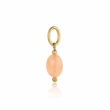 Load image into Gallery viewer, Oval gemstone charms - 6 colours
