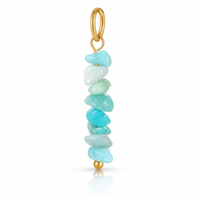 Load image into Gallery viewer, Chip gemstone charms - 2 colours
