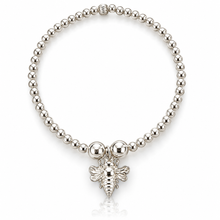 Load image into Gallery viewer, Maxi Bee Charm Bead Bracelet
