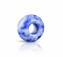 Load image into Gallery viewer, Natural stone donut beads
