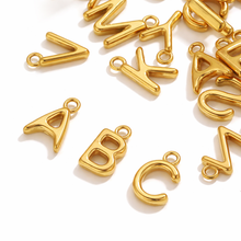 Load image into Gallery viewer, Gold 9mm Initials
