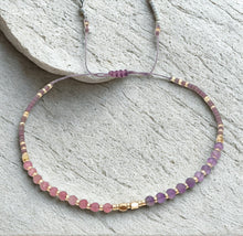 Load image into Gallery viewer, Gemstone and Miyuki friendship bracelets - various
