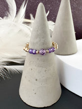 Load image into Gallery viewer, Cubic Zirconia Beaded Stretch Ring
