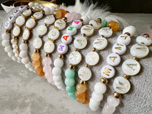 Load image into Gallery viewer, Semi Precious Stone “Mama” “Mum” Bracelets
