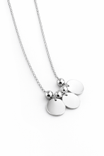 Load image into Gallery viewer, Personalised Disc Bead Pendant Necklace
