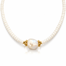 Load image into Gallery viewer, Freshwater Pearl | Miyuki Seed Bead Necklace

