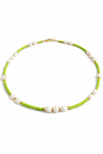 Load image into Gallery viewer, Boho Freshwater Pearl Beaded 16”/18” Necklace
