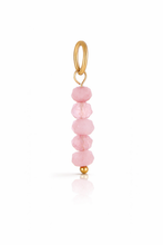 Load image into Gallery viewer, 5 stone beaded gemstone charms - 4 colours

