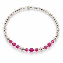 Load image into Gallery viewer, Sterling Silver and Gold Fill Beaded Bracelets created with Swarovski crystals
