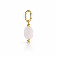 Load image into Gallery viewer, Oval gemstone charms - 6 colours
