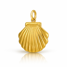Load image into Gallery viewer, Midi Shell gold charms
