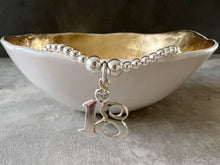 Load image into Gallery viewer, Sterling Silver 18th Birthday charm bracelet
