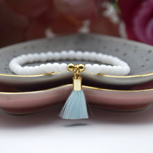 Load image into Gallery viewer, Neon Mini Tassel Bead Bracelet
