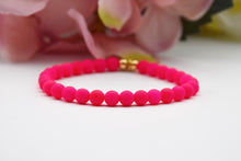 Load image into Gallery viewer, Colourful 6mm &amp; Gold Filled Simplicity Bead Bracelet
