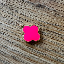 Load image into Gallery viewer, Single Clover huggie hoop earrings
