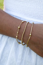 Load image into Gallery viewer, The “India” Gold Filled Bracelet Stack (set of 3)
