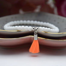 Load image into Gallery viewer, Neon Mini Tassel Bead Bracelet
