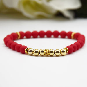 Colourful 6mm Simplicity Bracelet