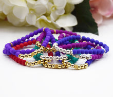 Load image into Gallery viewer, Colourful 6mm Simplicity Bracelet
