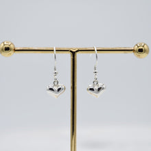 Load image into Gallery viewer, Puff Heart hook earrings
