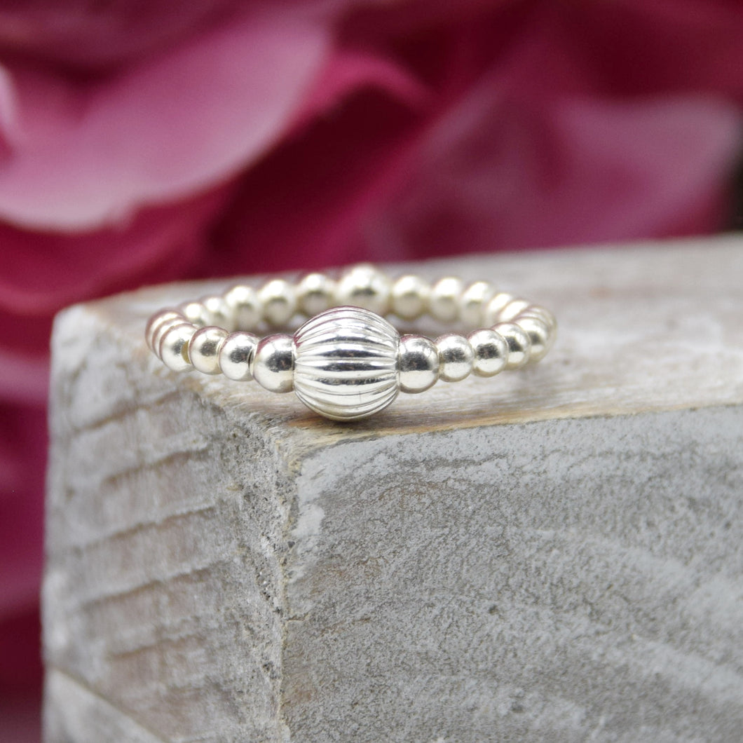 6mm Fluted Ball Ring