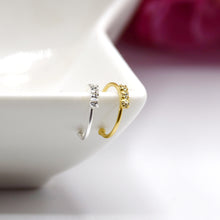 Load image into Gallery viewer, 3 CZ Stone Slim Ear Cuff
